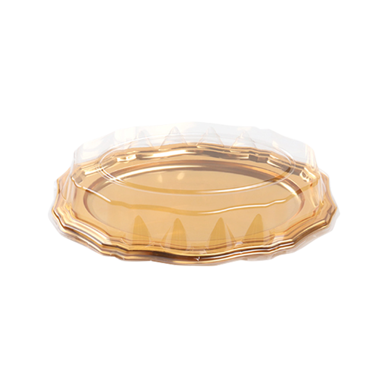 Arany műanyag tortatálca