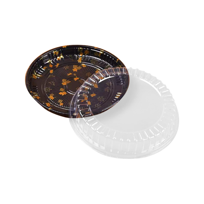 Elvihető, elvihető sushitálca átlátszó borítással