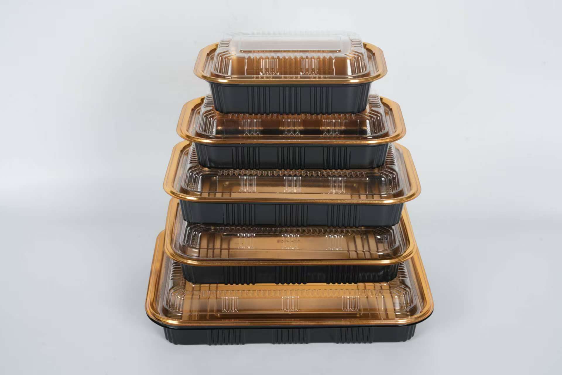 Eldobható műanyag PP anyagú sushi ételtálca Doboz 