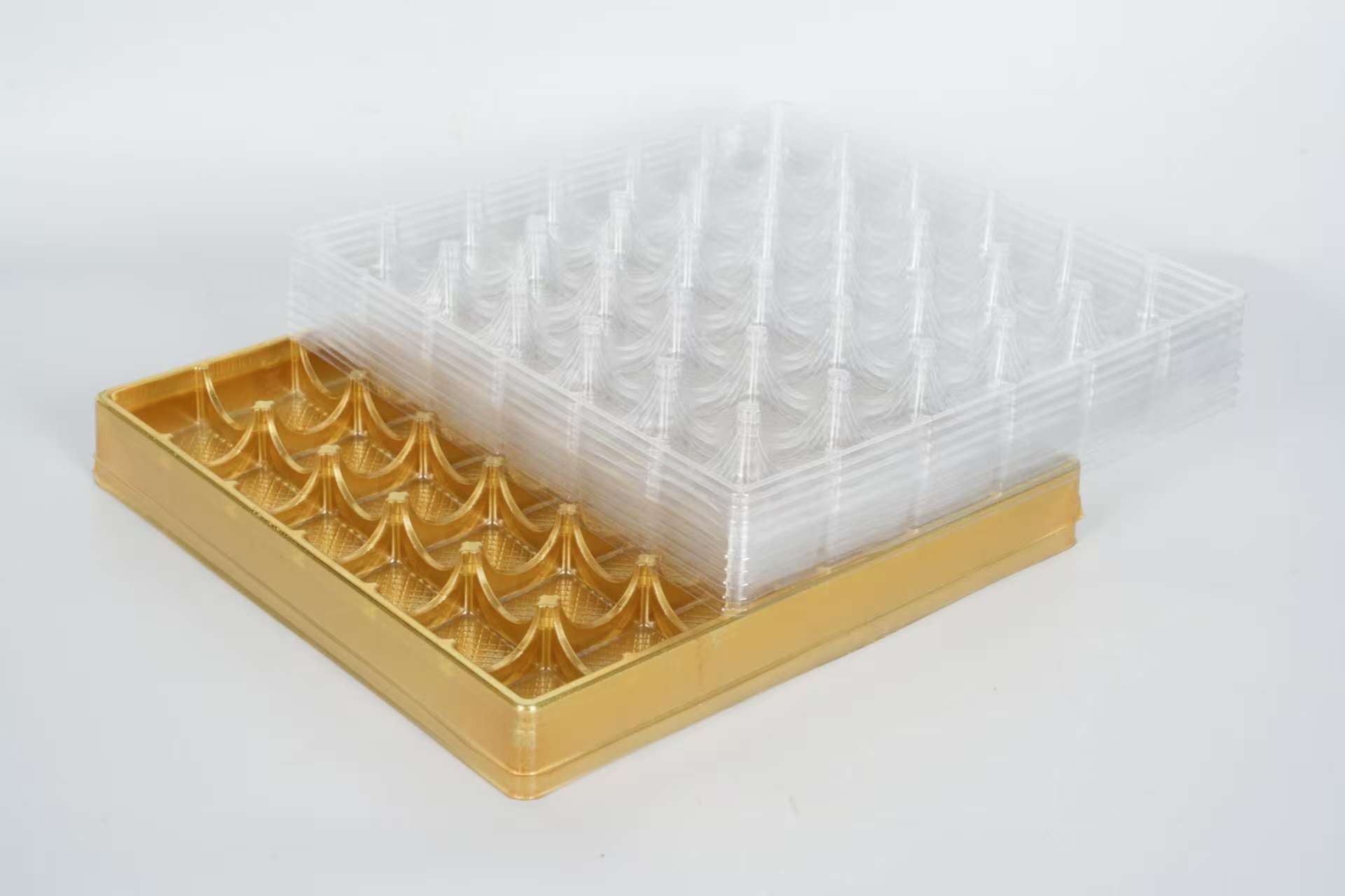 Eldobható műanyag PP anyagú sushi ételtálca Doboz 